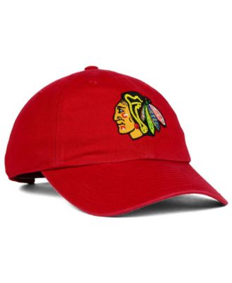 47 Merk Chicago Blackhawks Clean Up Baseball Cap - Zwart