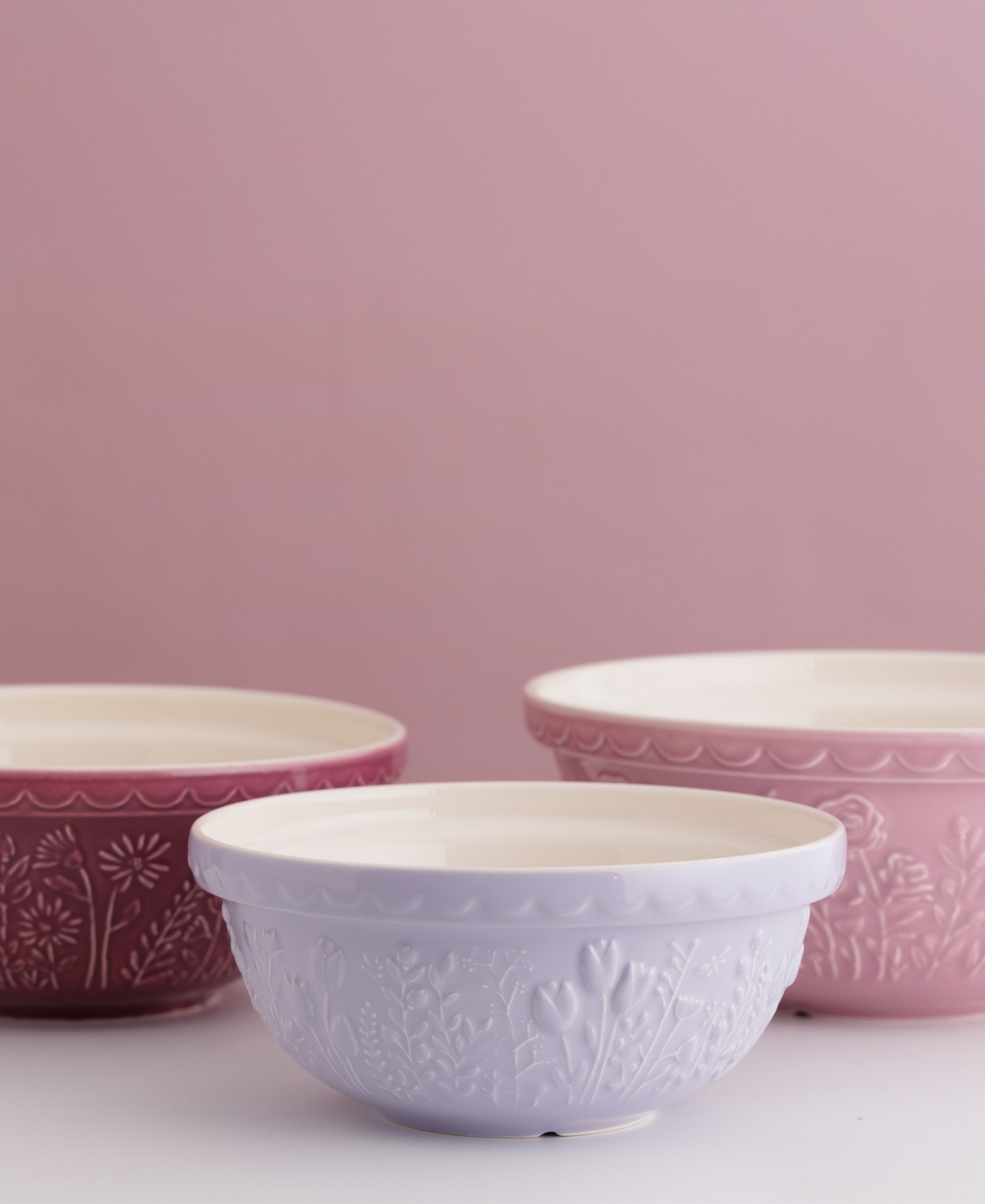Mason Cash In The Meadow Mixing Bowls, Set Of 3 In Multi