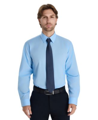 Men's Regular Fit Solid Dress Shirt, Macy's Exclusive