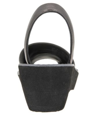 Women's Fine Glass Wedge Sandals