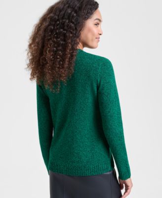 Petite Smiling Santas Sweater, Macy's Exclusive
