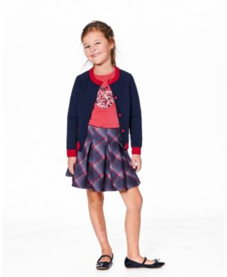 Girl Cotton T-Shirt Red with Mini Apples - Toddler|Child