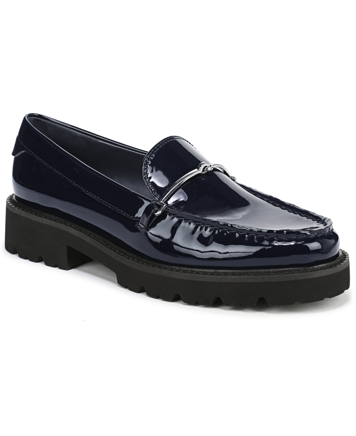 Franco Sarto Women's Senna Round Toe Lug Sole Loafers