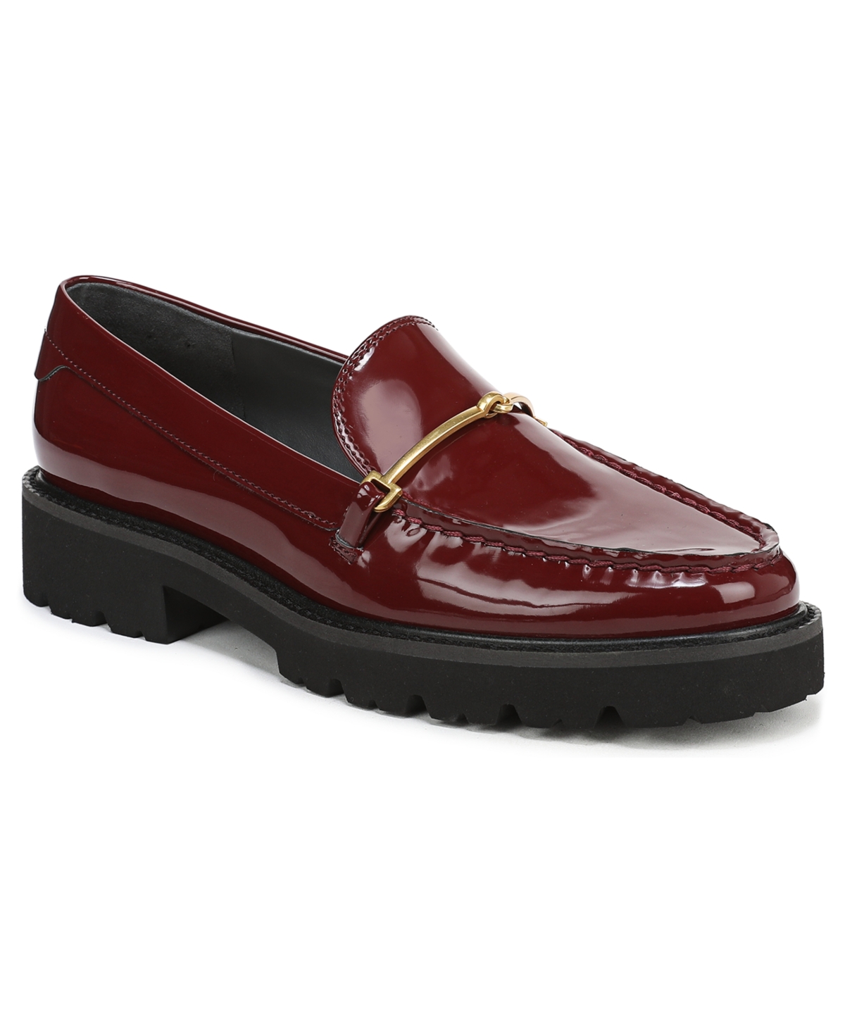 Franco Sarto Women's Senna Round Toe Lug Sole Loafers