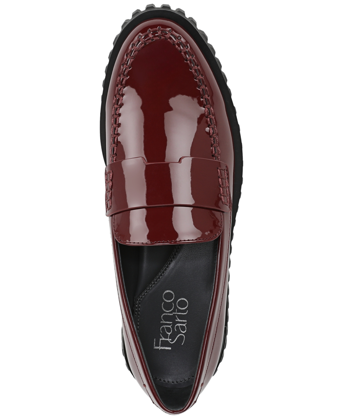 Franco Sarto Women's Flexa Roma Round Toe Lug Sole Loafers