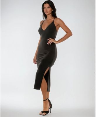 Gold Bar Detail Dress