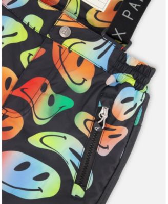 Boy Two-Piece Play Snowsuit Smiley Face - Toddler|Child