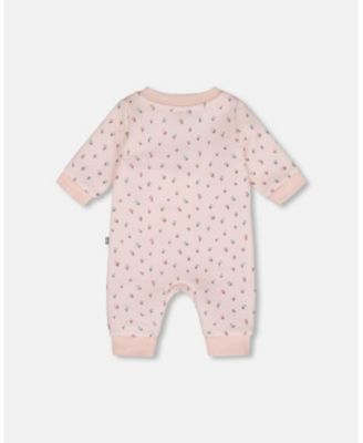Baby Girl Cotton One-Piece and Baby Romper Pink Mini Floral - Baby