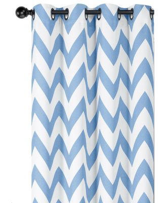 2 Pack: Hotel Thermal Grommet 100% Blackout Curtains - 52 in. W x 95 in. L, Monterey Teal