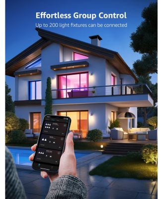 BR1 60-Watt Equivalent AI Smart BR30 RGBCCT Color Changing Flood LED Light Bulb, Dimmable Voice Control,APP Control (4-Bulb)