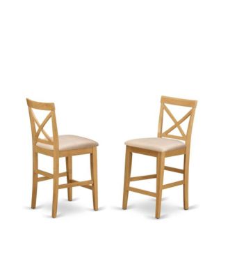 3 Pc counter height pub set Dining Table and 2 counter height Dining chair