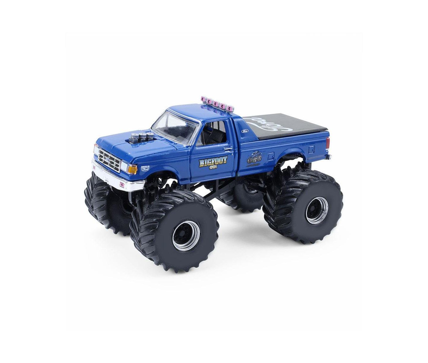 Детская игрушка Greenlight 1/64 1990 Ford F-350, Bigfoot #4, Kings of Crunch Series 16 — фото 1