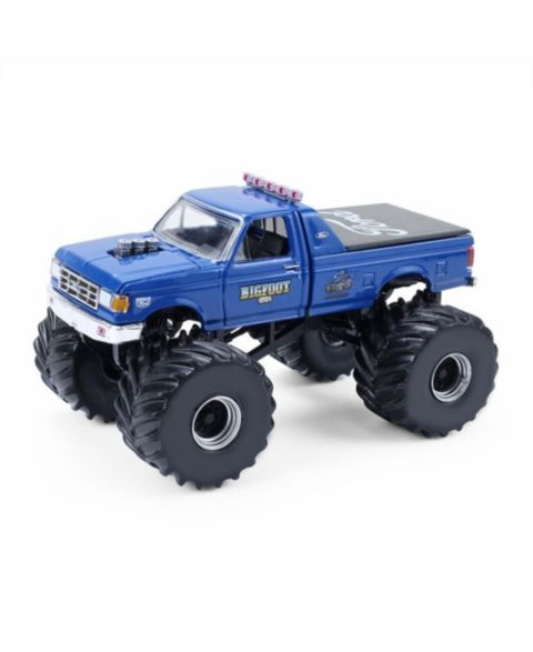 Детская игрушка Greenlight 1/64 1990 Ford F-350, Bigfoot #4, Kings of Crunch Series 16