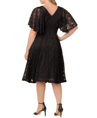 Plus Size Camille Lace Cocktail Dress