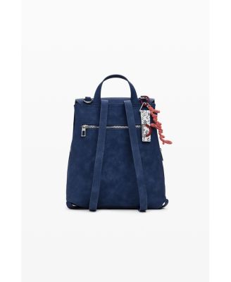 Women's Small embossed flap backpack