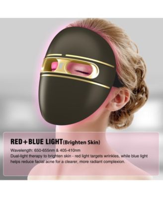 Penguin 4 LED Light Platinum Therapy Face Mask, FDA Approved