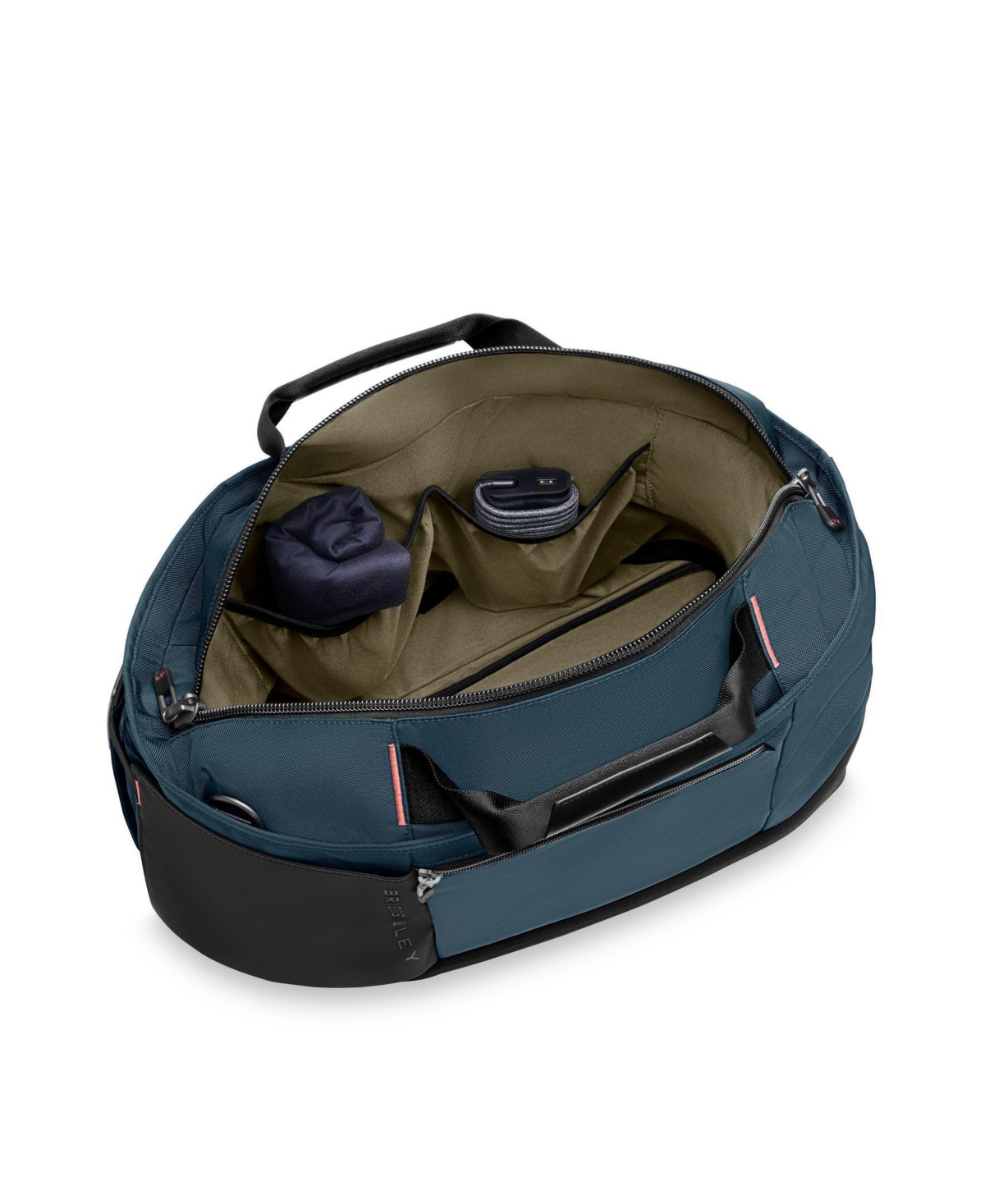 Briggs & Riley Expandable Overnighter In Blue