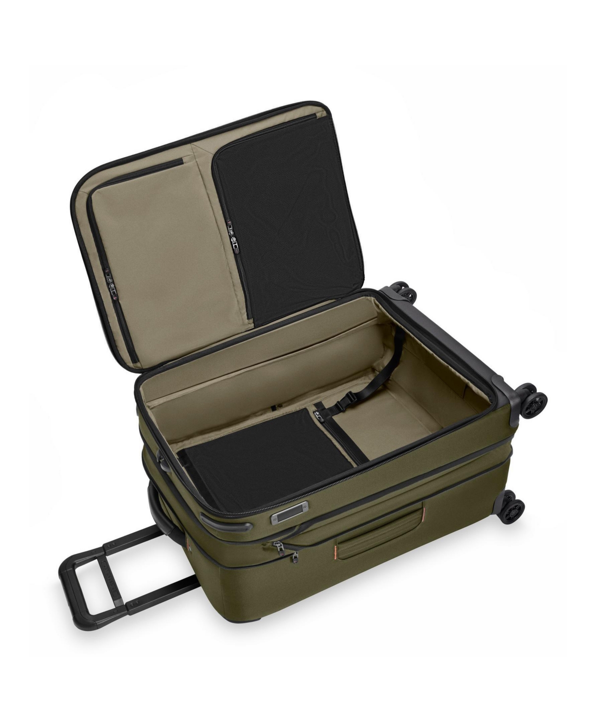 Briggs & Riley Zdx 26" Check-in Medium Expandable Spinner In Green