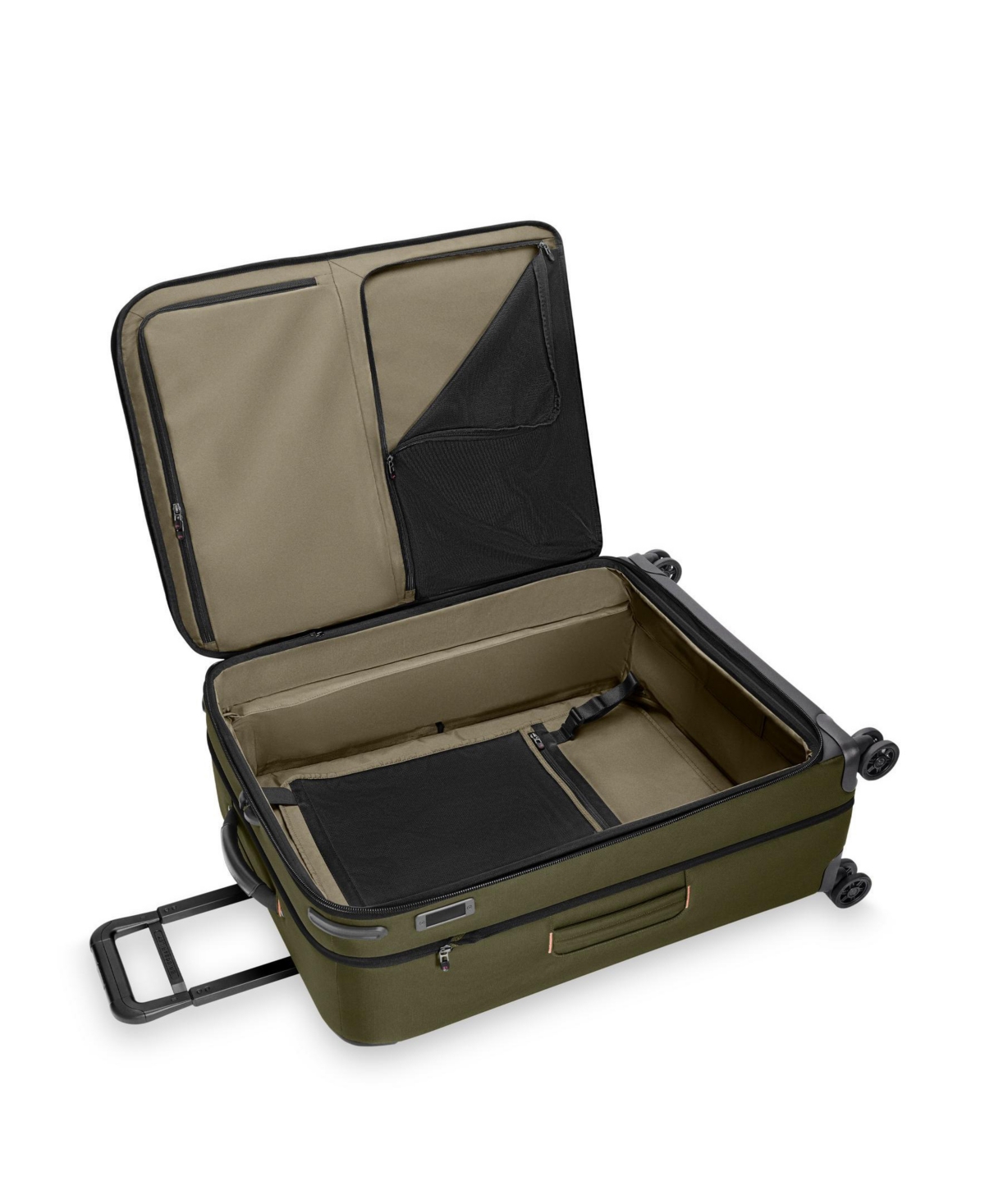 Briggs & Riley Zdx 29" Check-in Large Expandable Spinner In Green