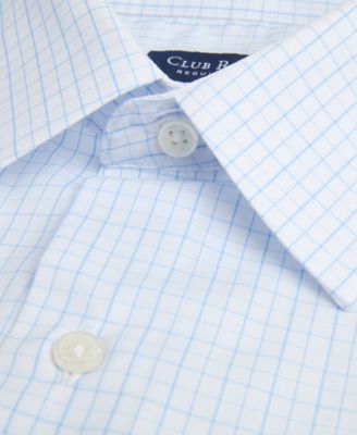 Men's Regular Fit Micro Check Dress Shirt, Macy's Exclusive