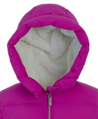 Toddler and Little Girls Walker Berber Lined Puffer Jacket