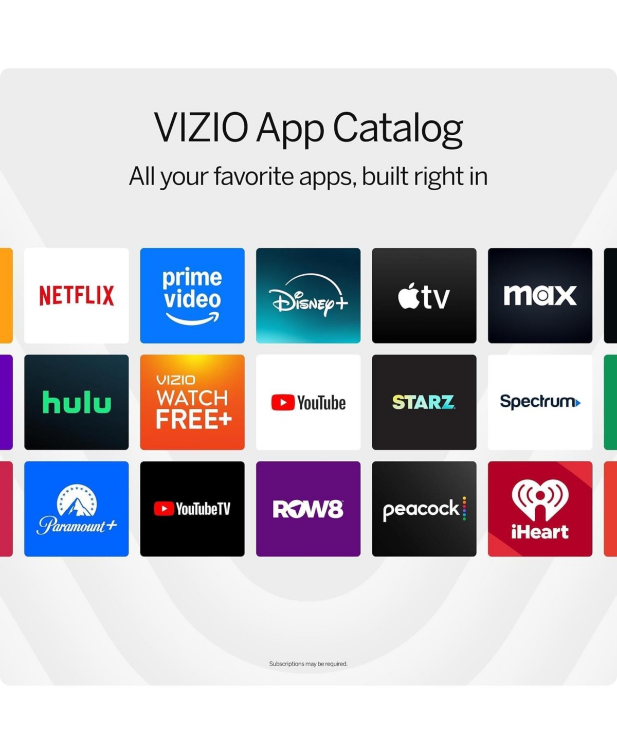 Vizio 32" 1080p Full Hd Smart Tv Bundle, Alexa Compatible, Bluetooth, Hdr, Hdmi Vrr, ThinFrame Design w/Uax Hdmi Cable, 12 Months Cps Protection, Scre