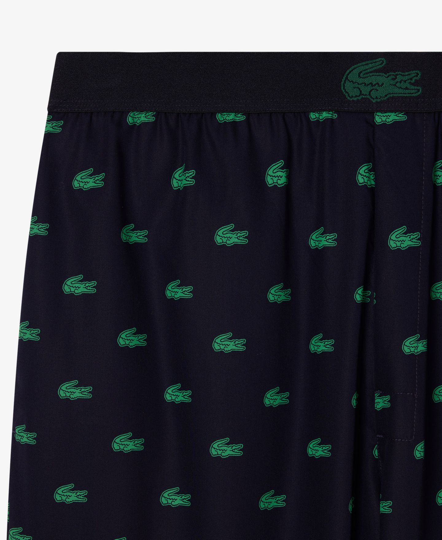 Пижамные брюки для мужчин, с логотипом, тканый — Lacoste, цвет: Зелёный — фото 4
