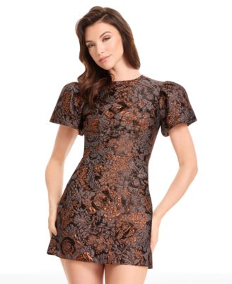 Women's Elsie Puff-Sleeve Mini Dress