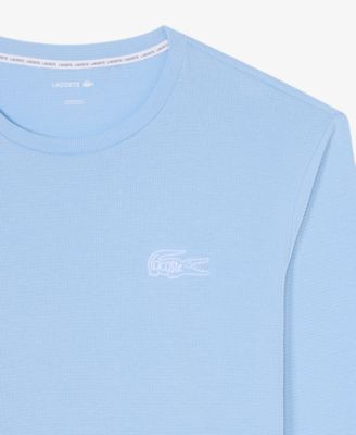 Men's Exclusive Crocodile Waffle-Knit Thermal Shirt