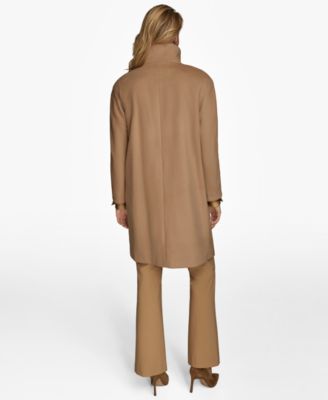 Women's Stand-Collar Single-Breasted Coat