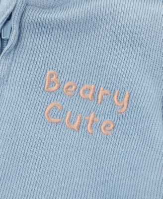 Baby Boy Short Sleeve Bodysuit, Hoodie and Pant, 3-Piece Set