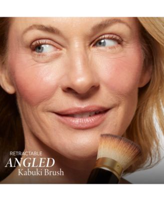 Retractable Angled Kabuki Brush