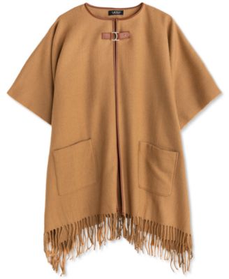 Equestrian-Buckle Ruana