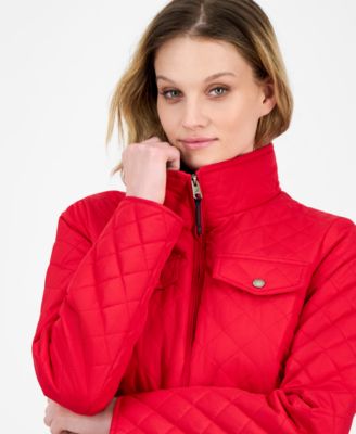 Women's Solid Quilted Jacket