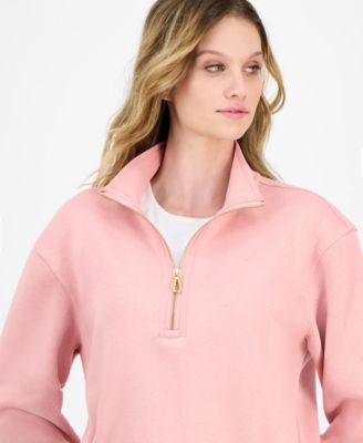 Women's Sweater Fleece Quarter-Zip Jacket