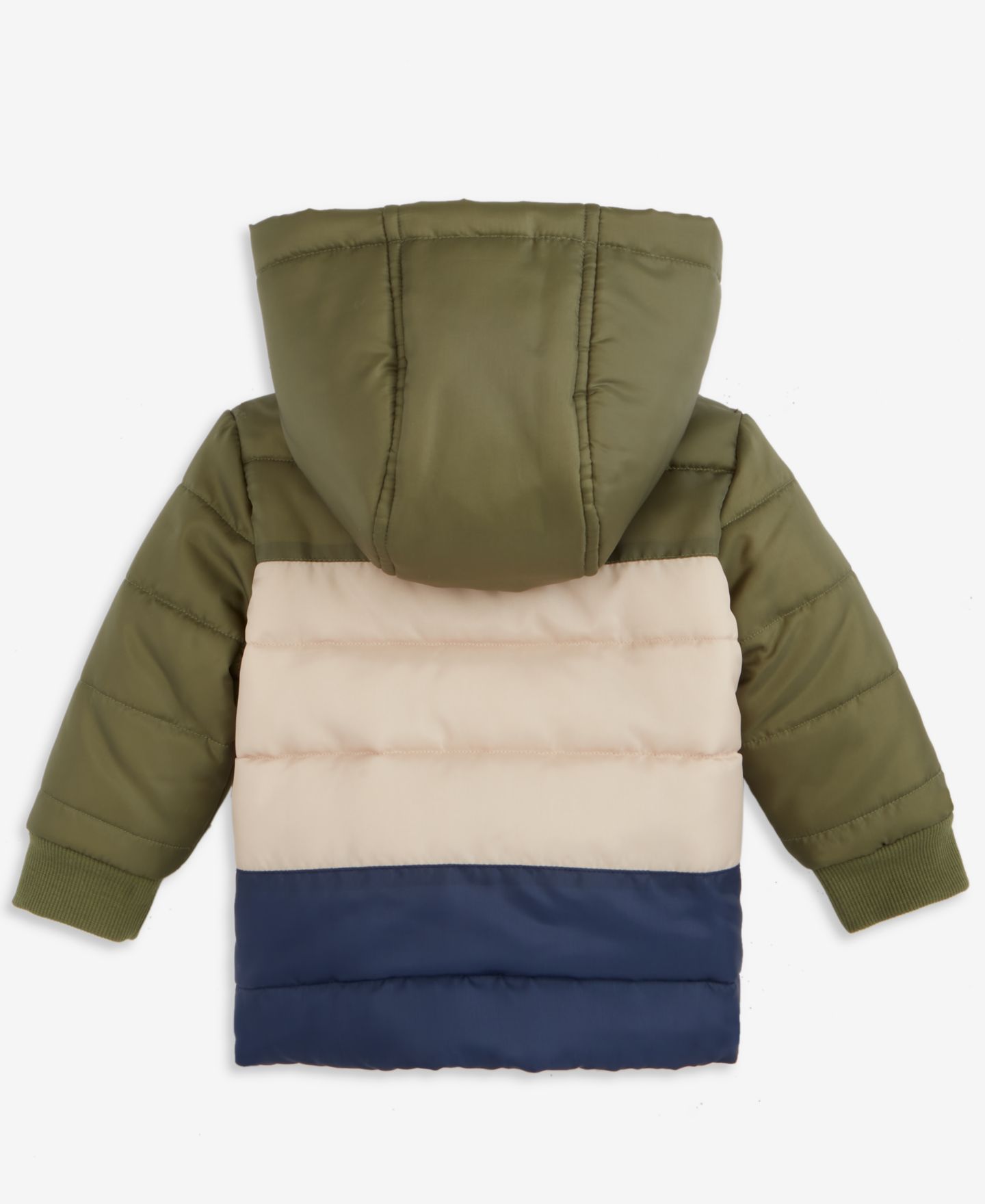 Куртка First Impressions Hooded Colorblocked Jacket для мальчиков-малышей, цвет: Сосновый — фото 2