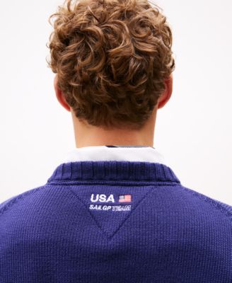 Men's Tommy x U.S. SailGP Team Sail Long Sleeve Sweater