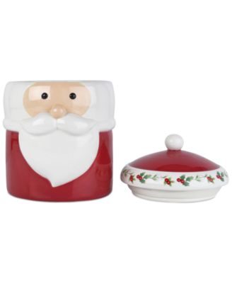 Santa Lidded Canister