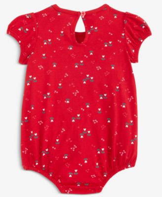 Baby Girls Heart Tulip Printed Skirted Sunsuit, Macy's Exclusive