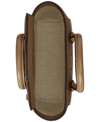 Tanner Small Pebbled Leather Satchel