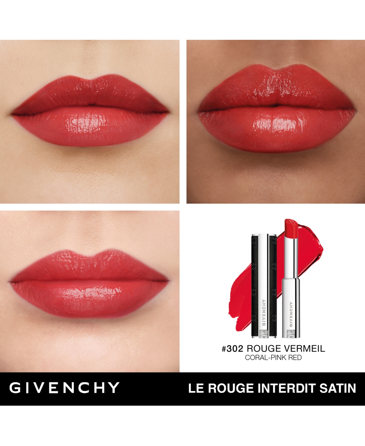 Givenchy Le Rouge Interdit Satin Hydrating Lipstick