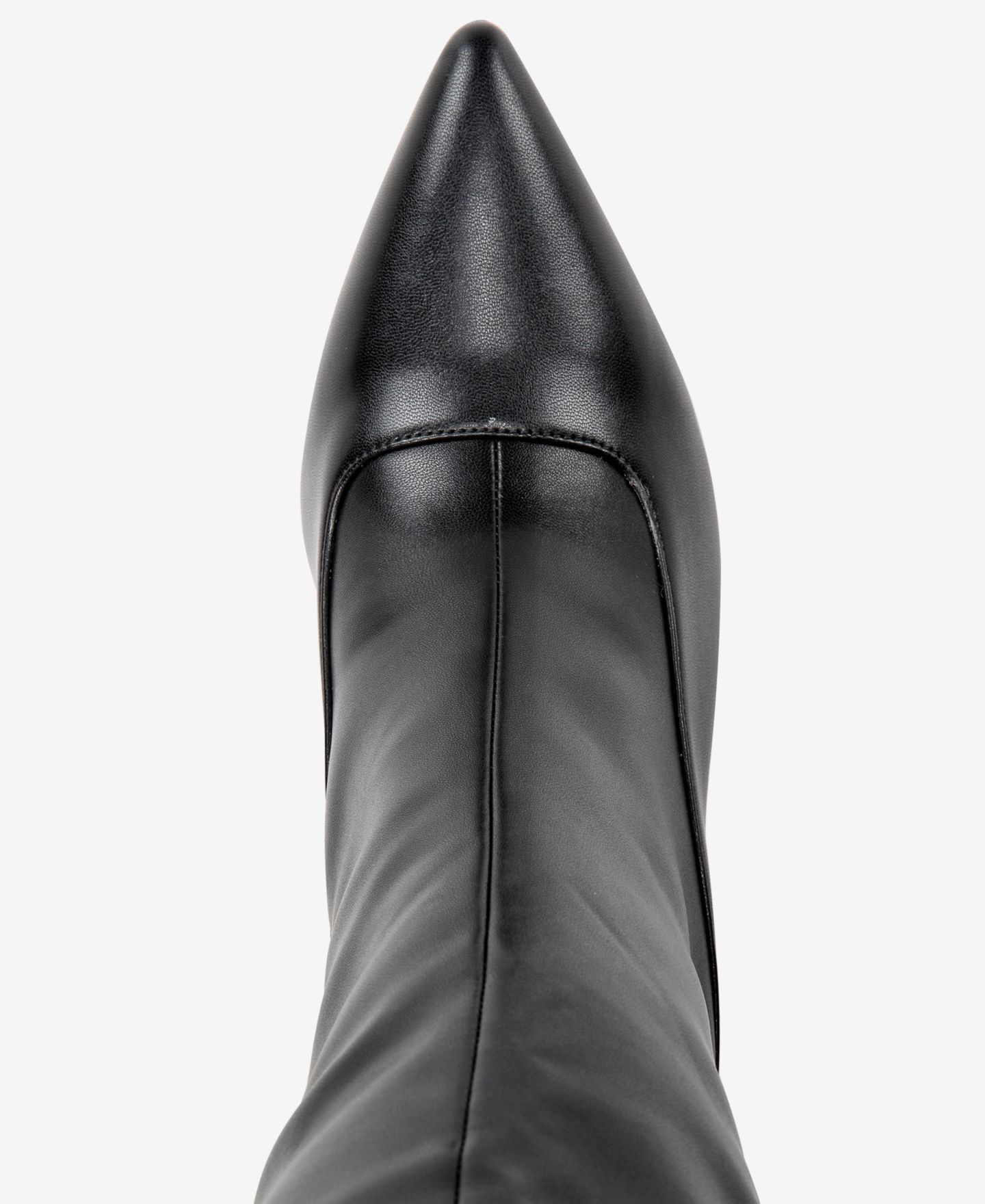 Женские ботинки AAJ By Aminah Isabella Tall Shaft Dress Boots, цвет: Чёрный кожаный — фото 4