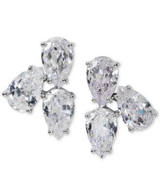 Eliot Danori - Cubic Zirconia Stud Earrings