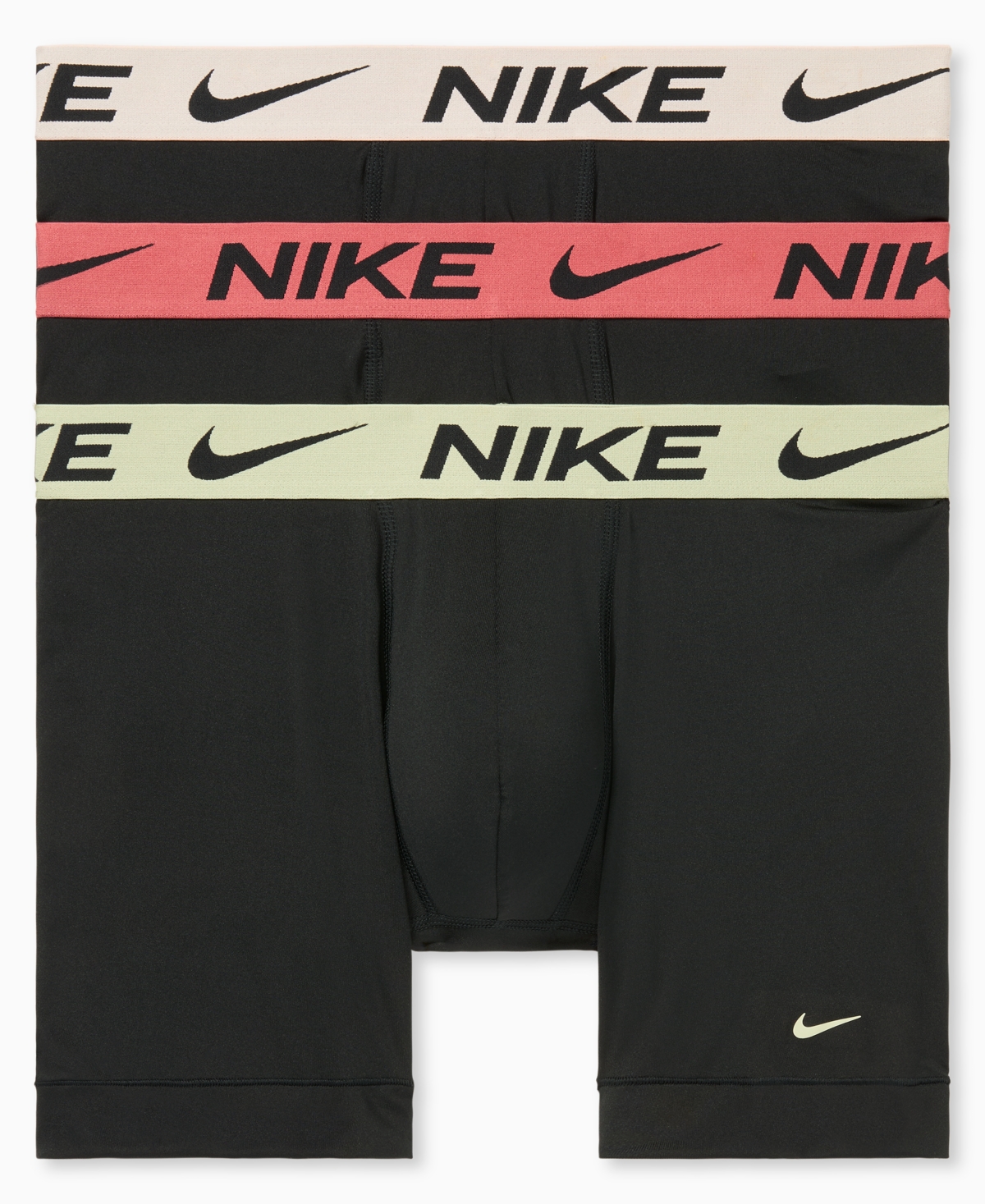 Nike Men's 3-pack Dri-fit Essential Micro Boxer Briefs In Multi