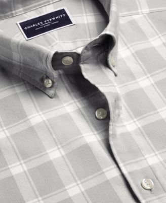 Men's Plaid Long-Sleeve Shirt