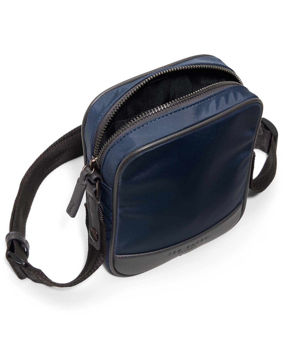 Ted Baker Fairford Zippered Crossbody In Blue