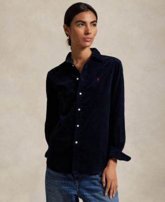 Polo Ralph Lauren - Women's Classic-Fit Cotton Corduroy Shirt