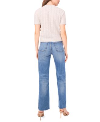 Women's Short Sleeve Sweater