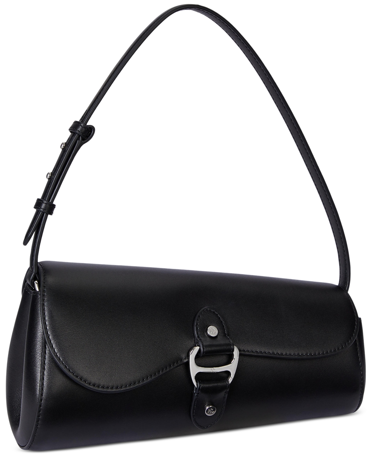 Ralph Lauren Tasha Small Shoulder Bag In Black