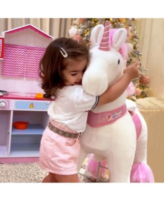 Ride-on Unicorn Pink Model U Size 4 for 4-7 Years